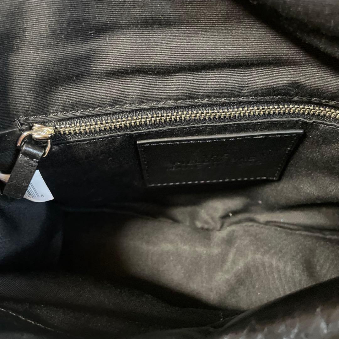 美品　マークジェイコブス　ピロー　ショルダーバッグ　チェーン　ブラック