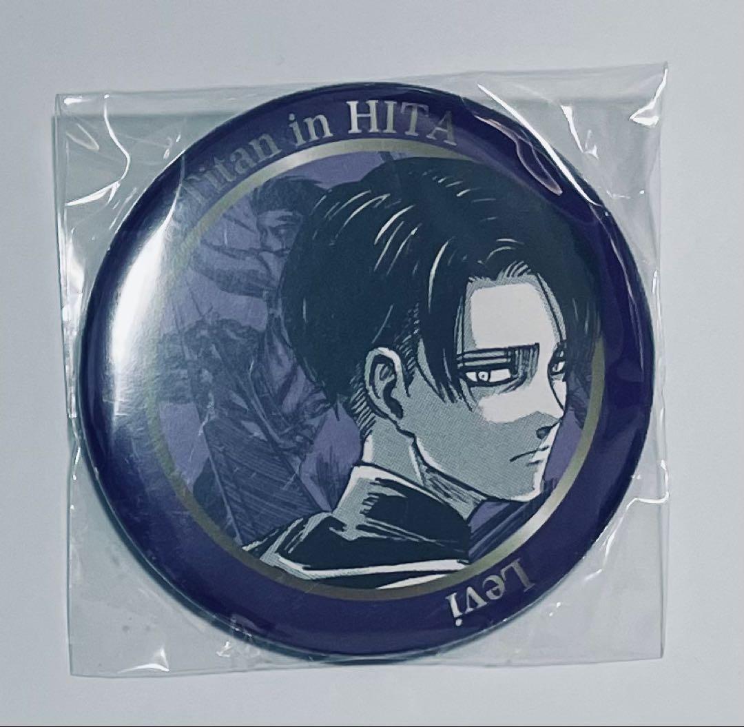 進撃の巨人 リヴァイ 日田 原作 缶バッジ