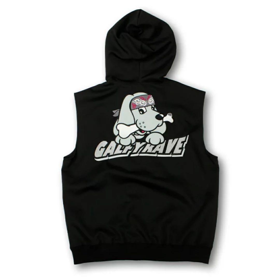 【新品】GALFY チーマーノースリパーカー Black 中型犬 Lサイズ