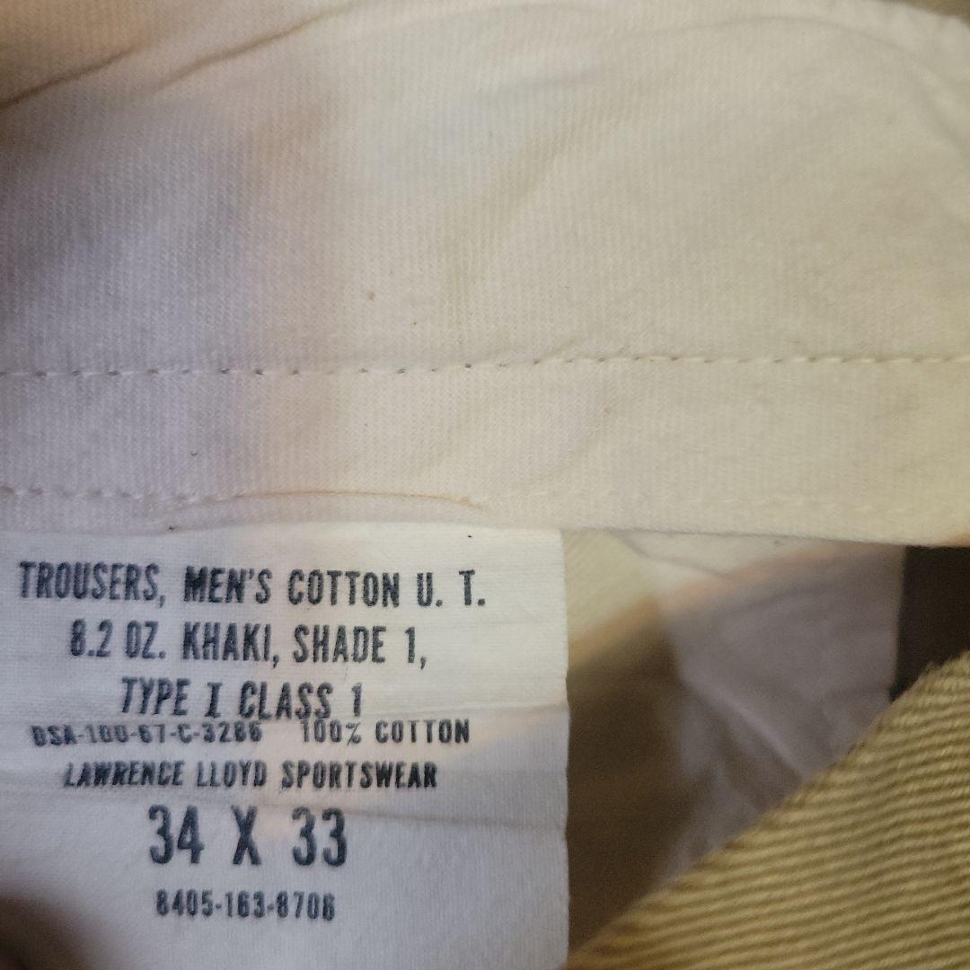 60S U.S.Army チノ Size 34×33