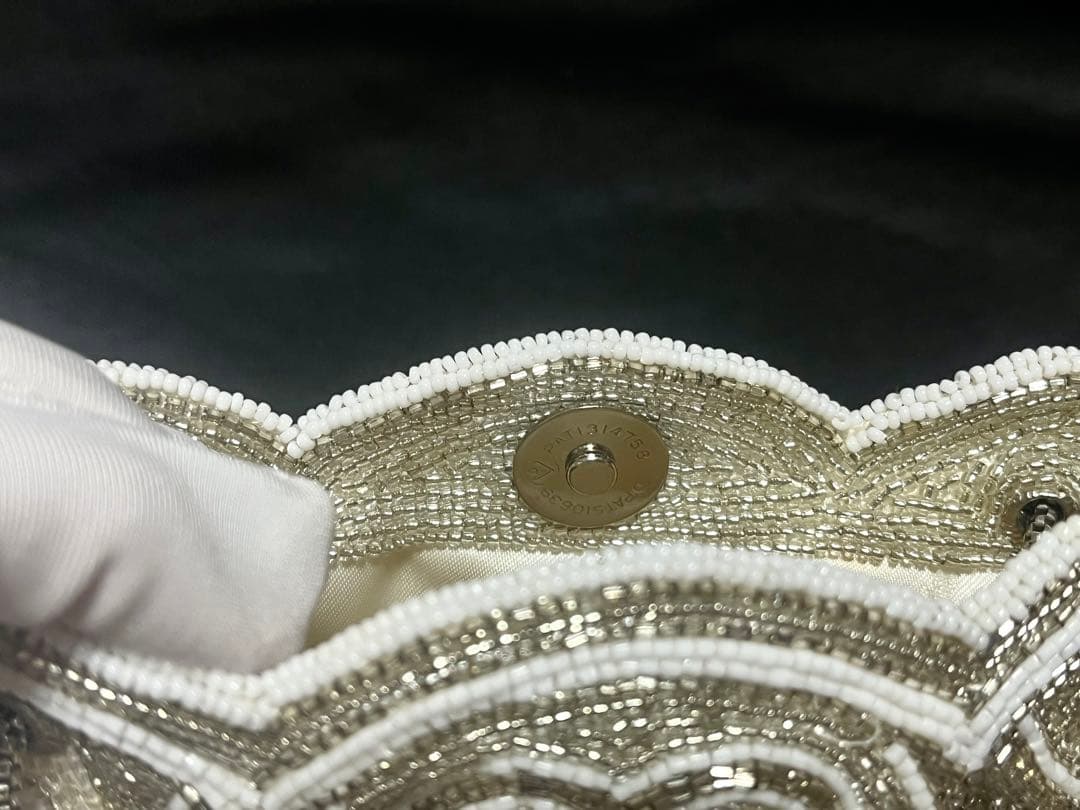 Lumyはしもと ルミー ビーズバッグ パーティーバッグ ハンドバッグ　美品