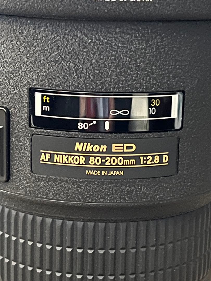 レンズ(ズーム) NikonED AF80-200mm f2.8 D NEW
