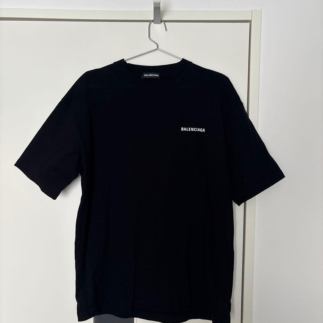 BALENCIAGA ブラック Tシャツ