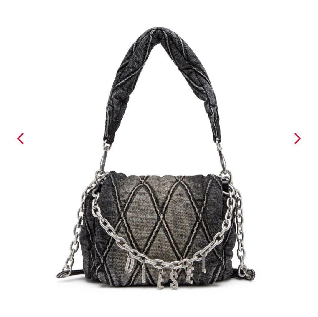 DIESEL キルティングショルダーバッグ