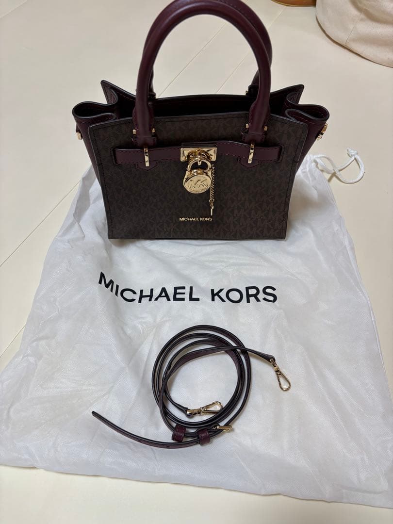 【美品】マイケルコース ハミルトン 2way ショルダーバッグ シグネチャー