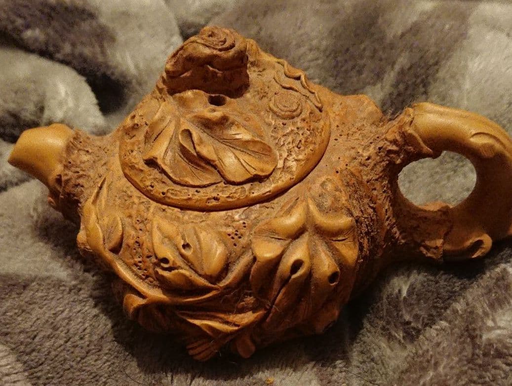 未使用 ヴィンテージ 中国 証明書と箱付き 範麗華作 限定品 紫砂茶壺、急須