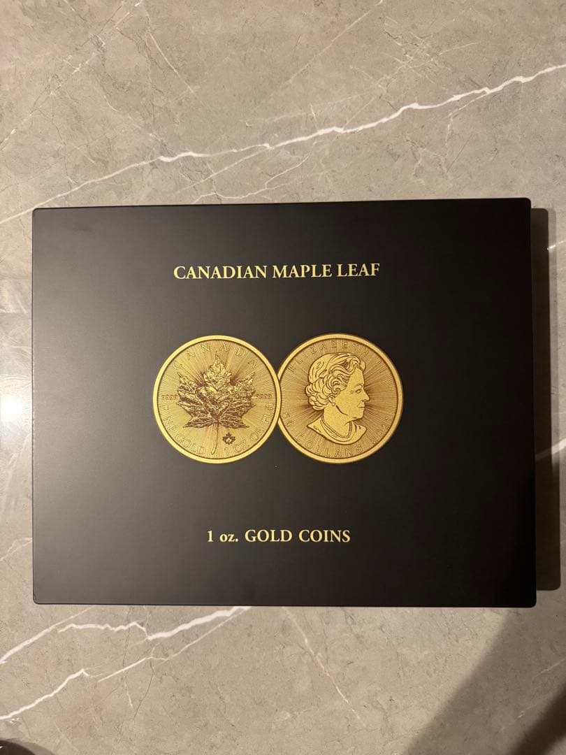 ライトハウス社製ケースBOX メイプルリーフ金貨1オンス専用 30個収納可