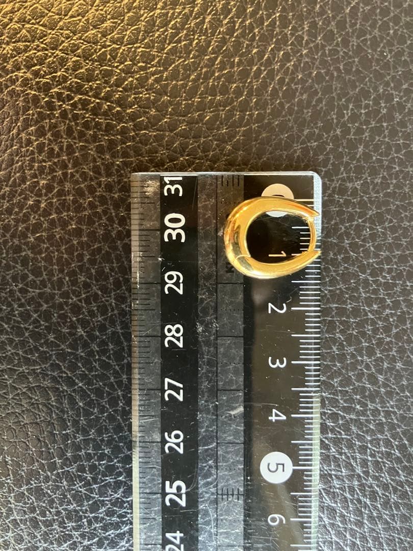 TOM WOODトムウッドゴールドフープピアス(両耳用)