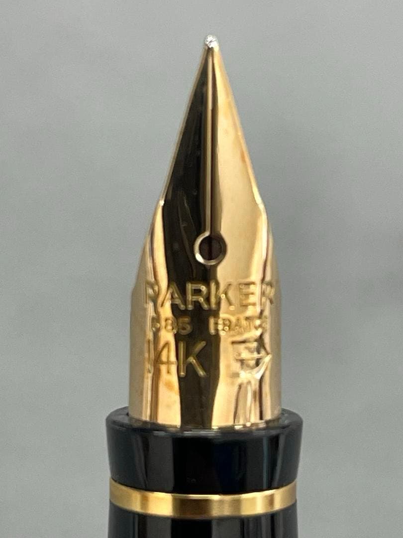 パーカー ７５　PARKER 75 LAQUE　（細）　14K　ブラック