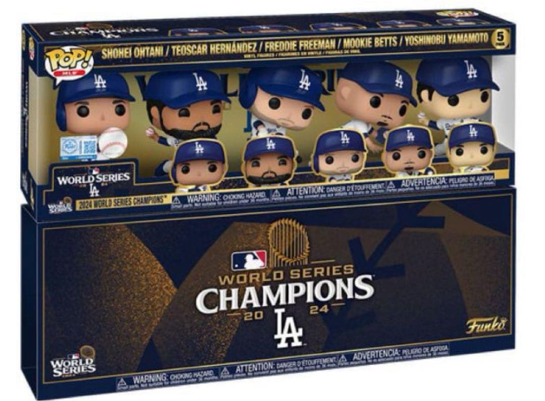 お値下げ‼️【限定品】ドジャース　ワールドシリーズチャンピオン5パック