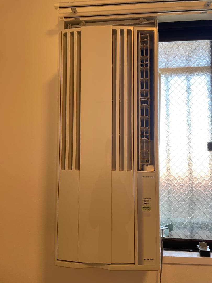 CORONA 23年製　窓用エアコン CW-F1623R / CW-F1823R