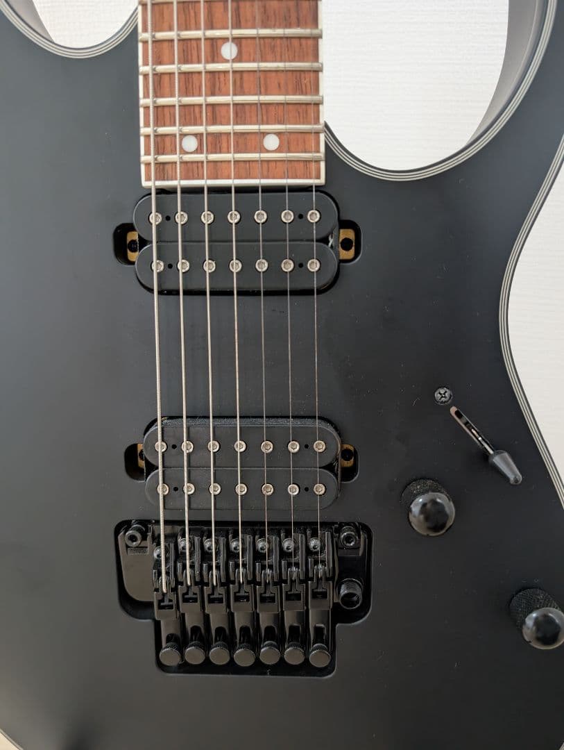 【美品】Ibanez 7弦ギター RG7320EX-BKF アイバニーズ