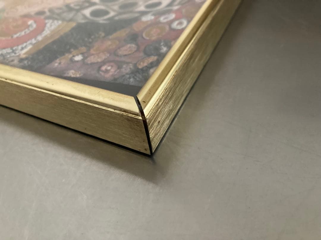 クリムト　絵画　額装　難あり　インテリア　グスタフ・クリムト 水蛇