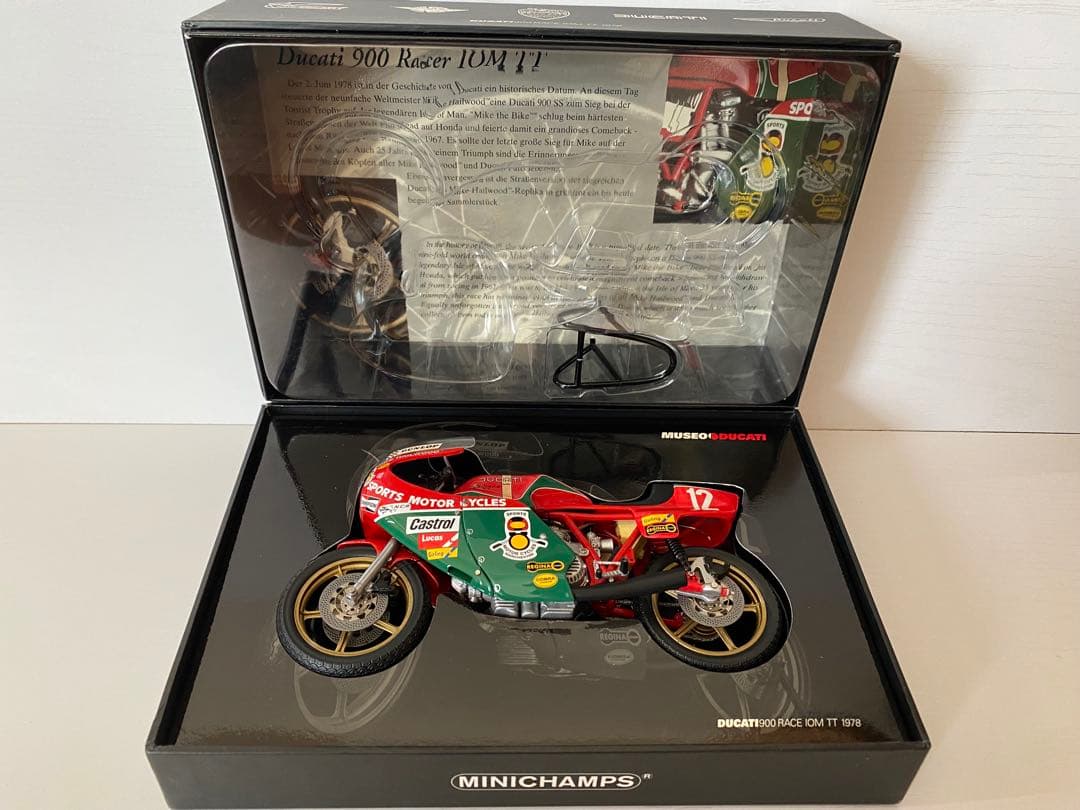 1/12 ミニチャンプス　ドウカティ 900 （難あり品）