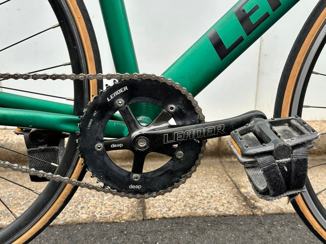 【送料込み】LEADER BIKE 721 グリーン サイズM