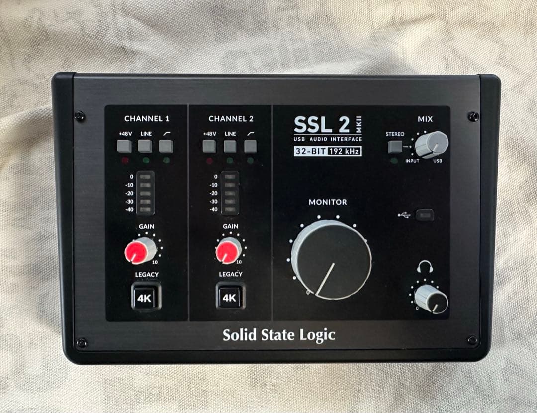 DTM・DAW Solid State Logic SSL 2 mk2
