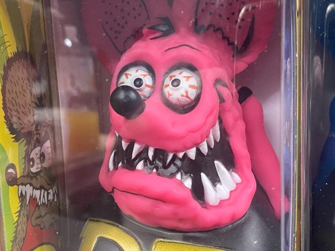 ラットフィンク　ボビングヘッド 　単色　3体セット