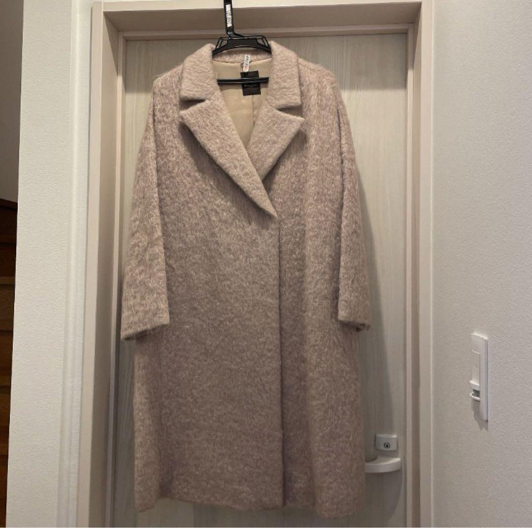 デミルクスビームス　シャギーモヘアコート