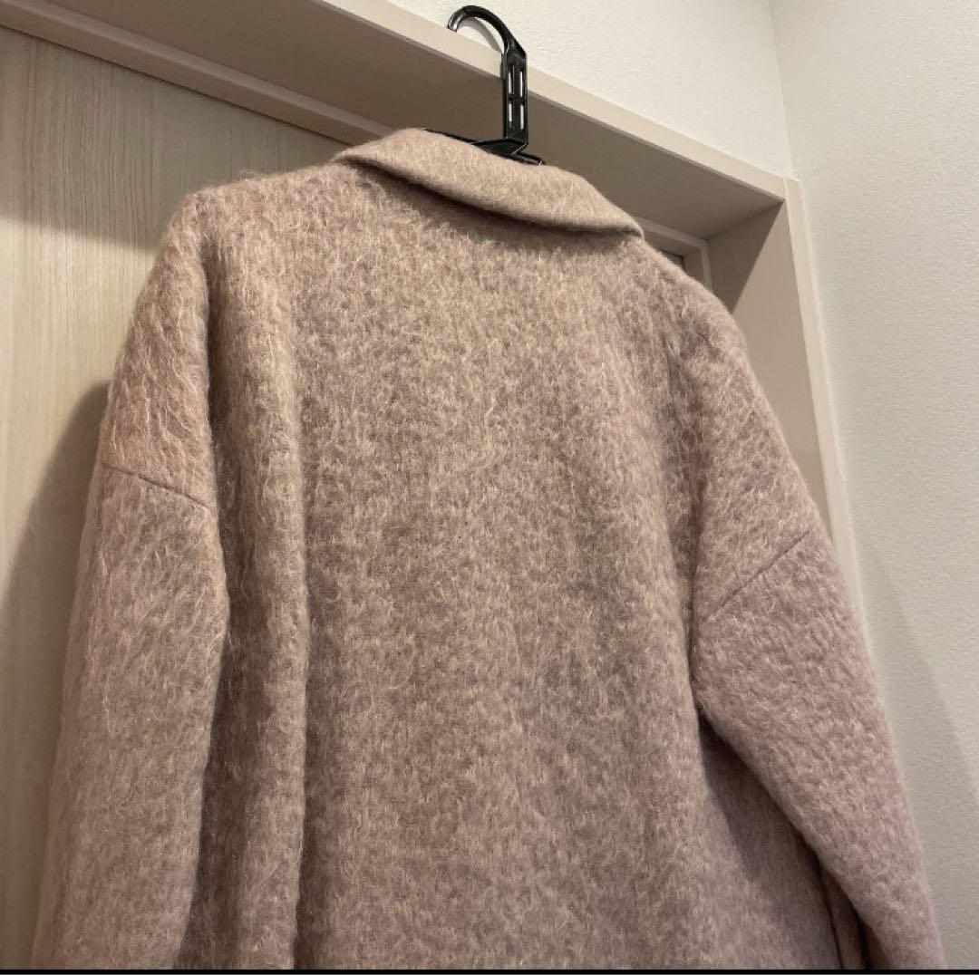 デミルクスビームス　シャギーモヘアコート