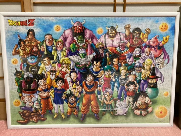 【完成品】ドラゴンボールZ パズル　2点セット(フレーム付き)