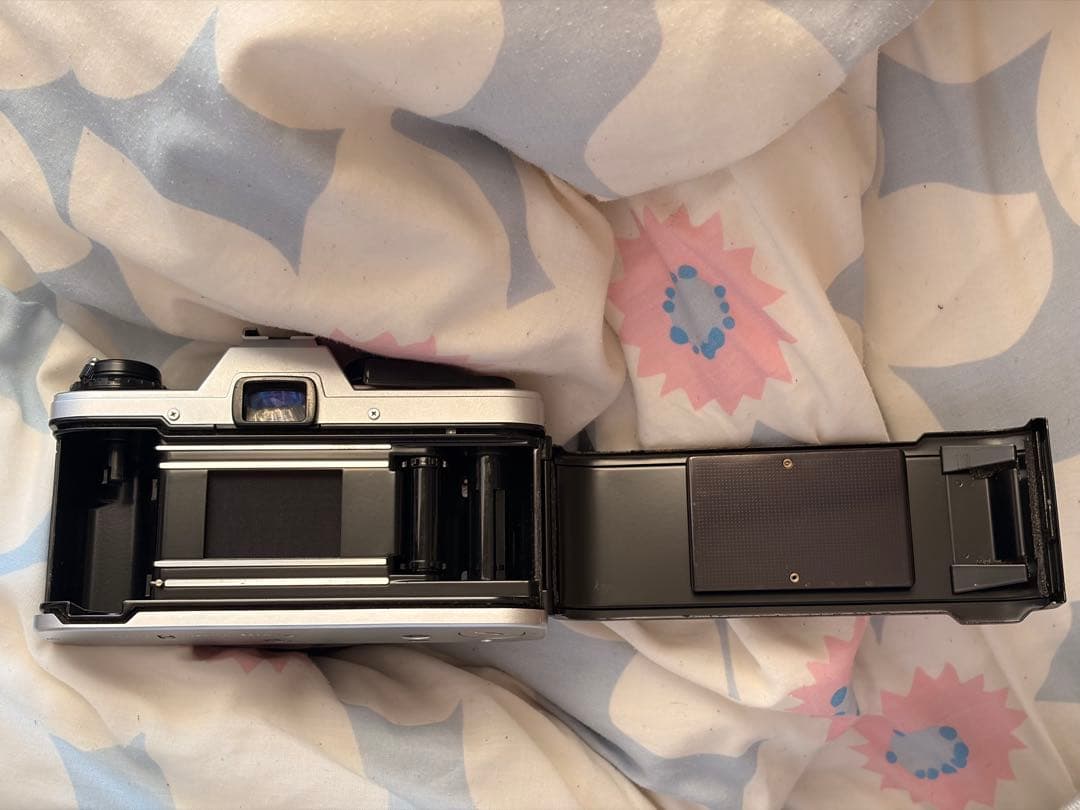 完動 OLYMPUS OM-10 & 50mm f1.8 マニュアルアダプタ付き