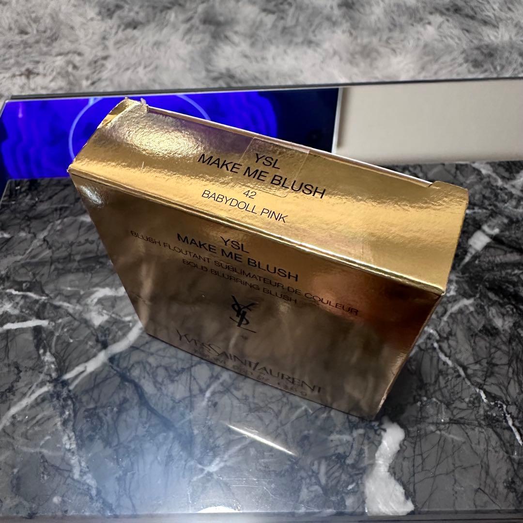正規品YSL メイクミーブラッシュパウダー チーク 42 ベビードール