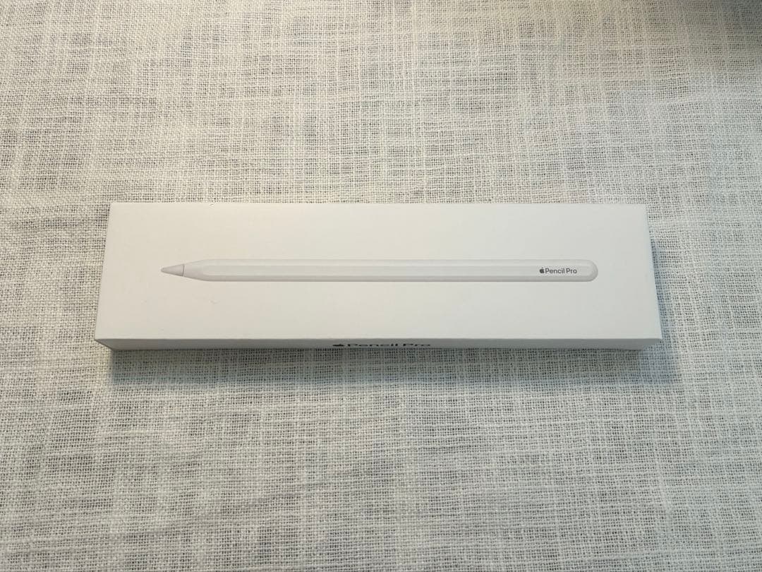 Apple Pencil Pro ホワイト 箱入り