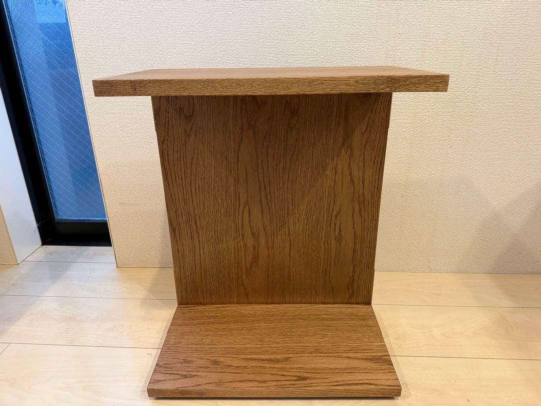 ひー　サイドテーブル Re:CENO リセノ BR 49cm ブラウン