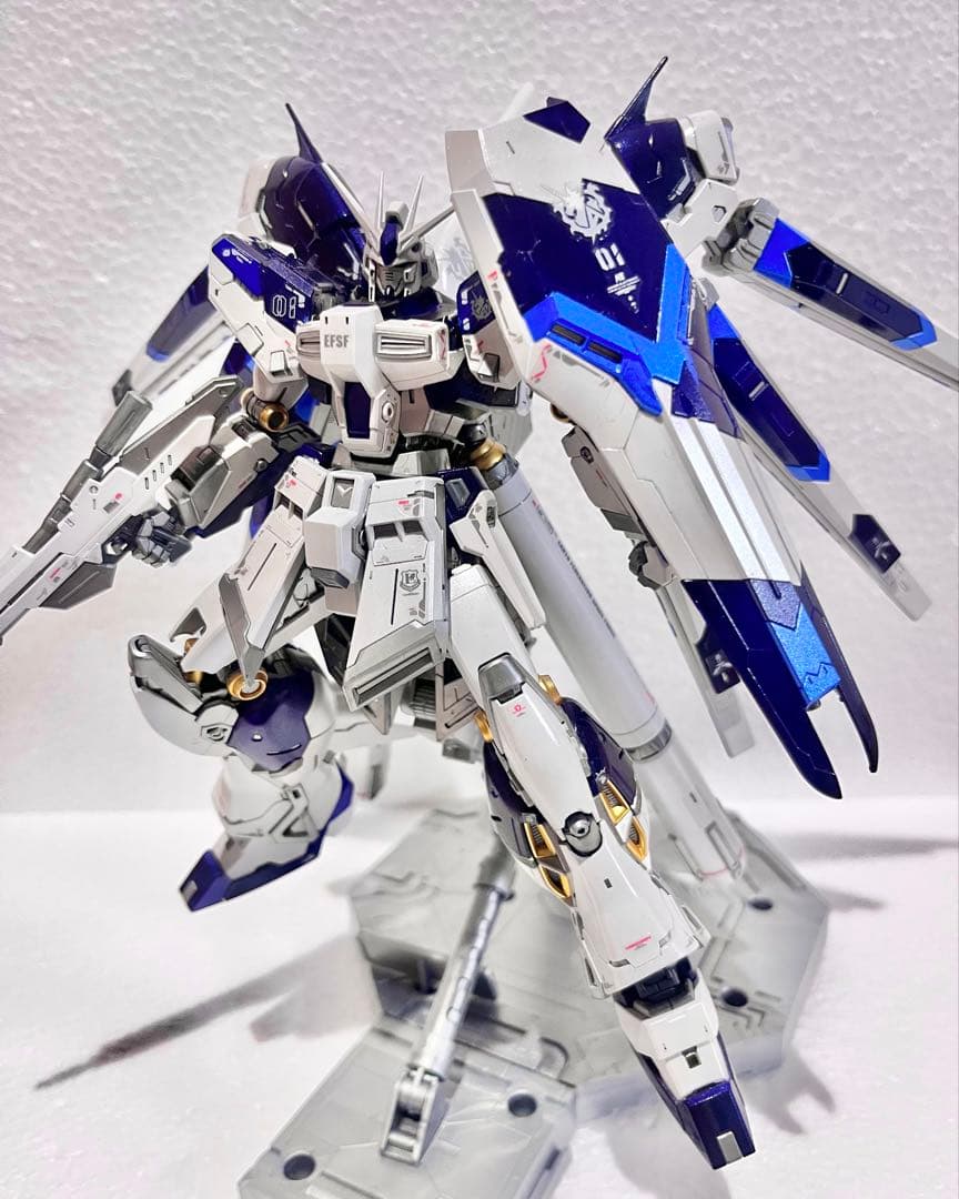 RG Hi-νガンダム ハイニューガンダム 全塗装　完成品