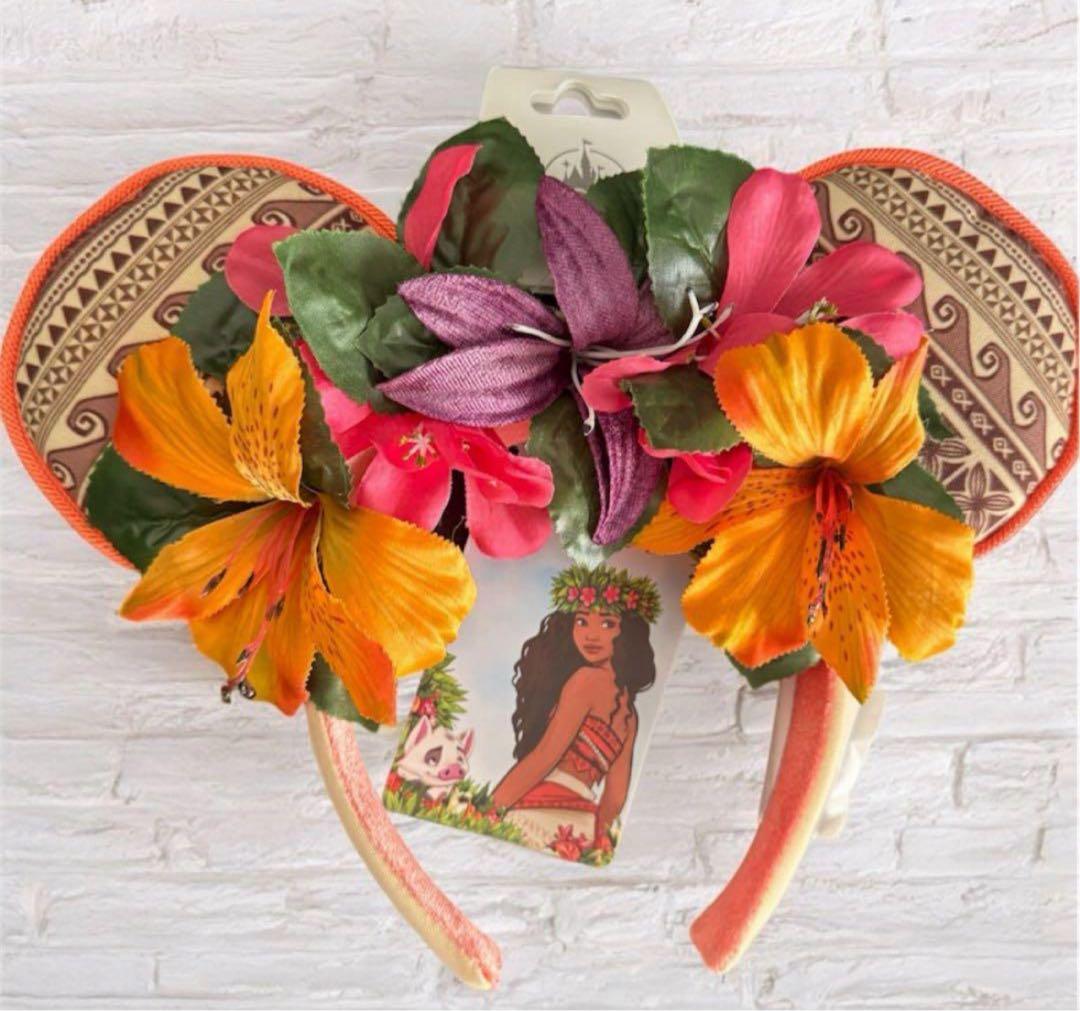 早い者勝ち！モアナ　ディズニーワールド　海外　カチューシャ　ミッキー