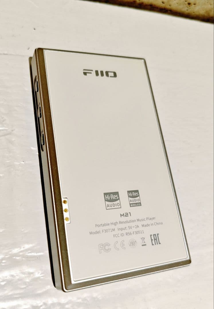 ポータブルプレーヤー FIIO M21 Titanium Gold FIO-M21-G