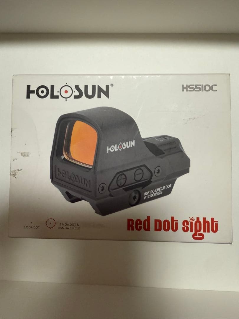 HOLOSUN HS510C リフレックスサイトレッドドットサイト