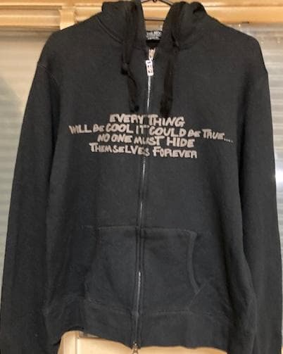 氷室京介 ITM! 本人着用同モデル! CREWパーカー! 新品未使用品!