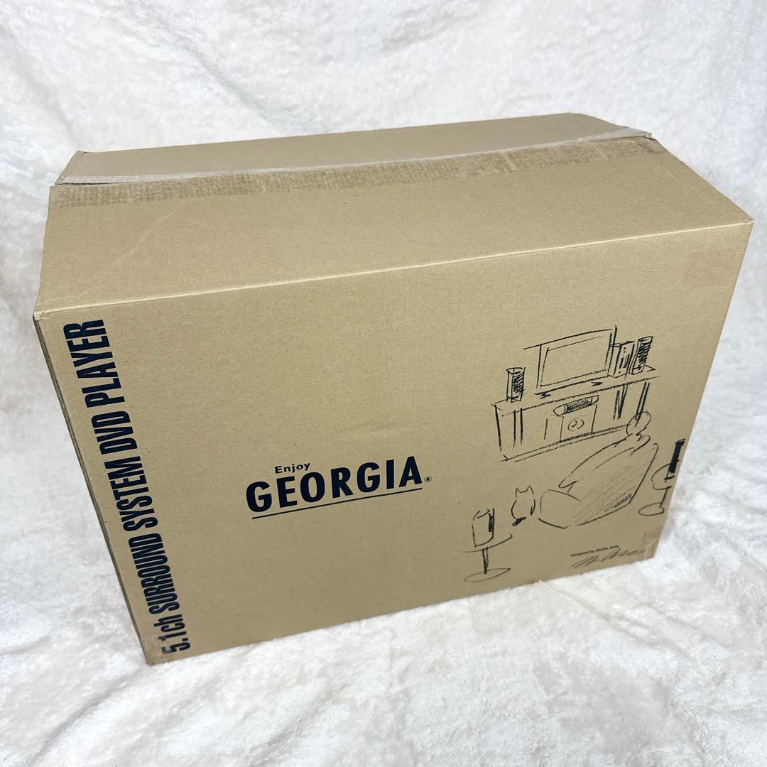 〚未使用〛✦ジョージア DVDプレーヤー付き 5.1chサラウンドシステム✦