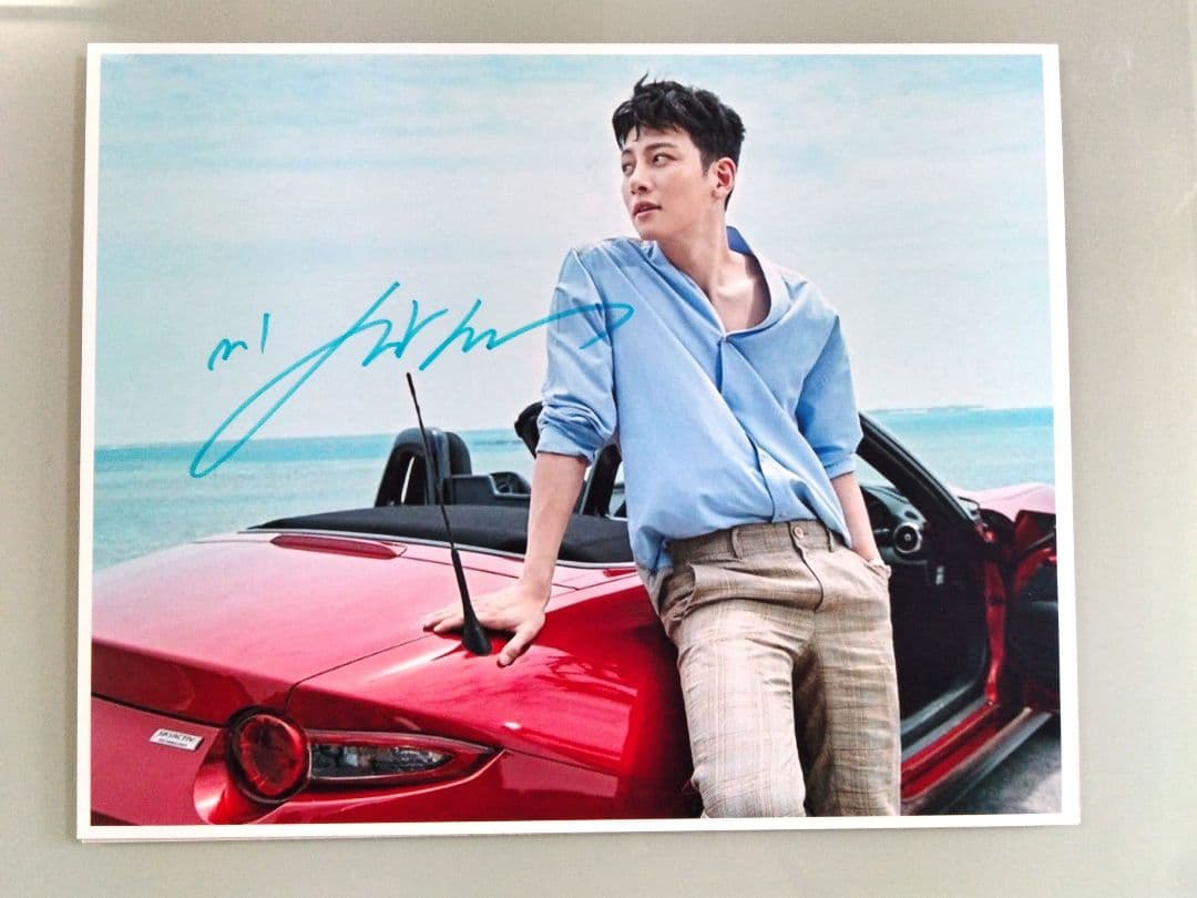 チ・チャンウク直筆サイン入り超 特大写真…Ji Chang-wook…2