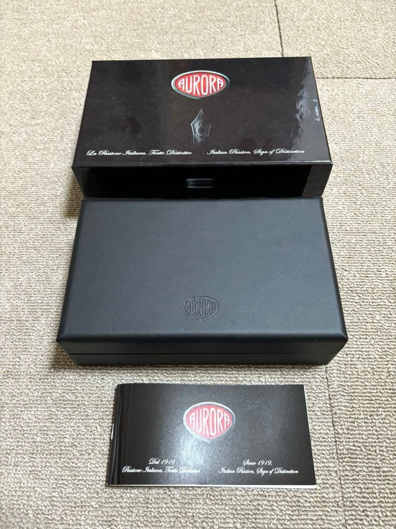 再再値下げ☆【ほぼ新品】アウロラ　オプティマボールペン　ブルーCT Aurora