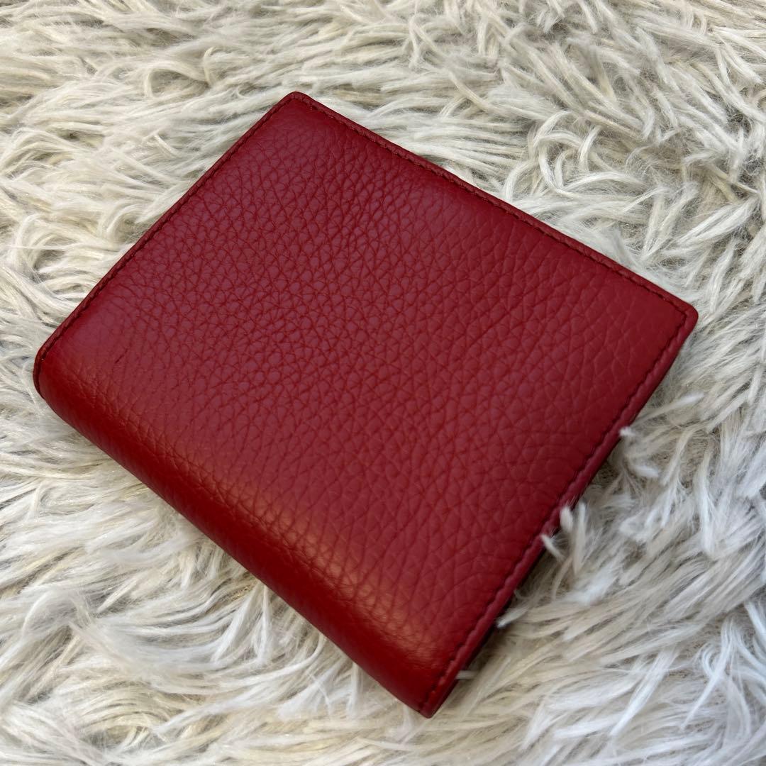 【新品】STRATHBERRY Crescent Wallet クラレット
