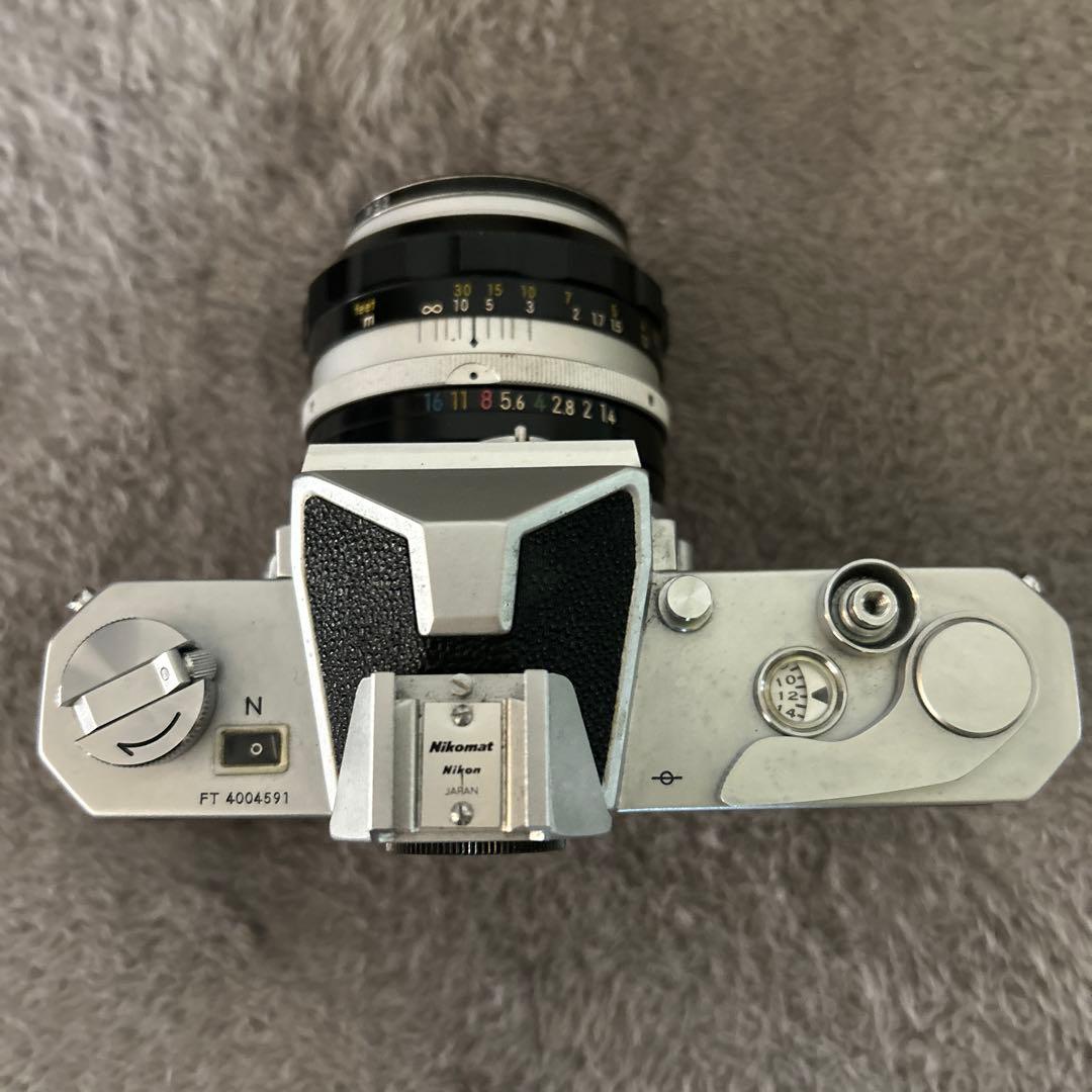 【美品】Nikomat FTN フィルム一眼レフカメラ　レンズ付き