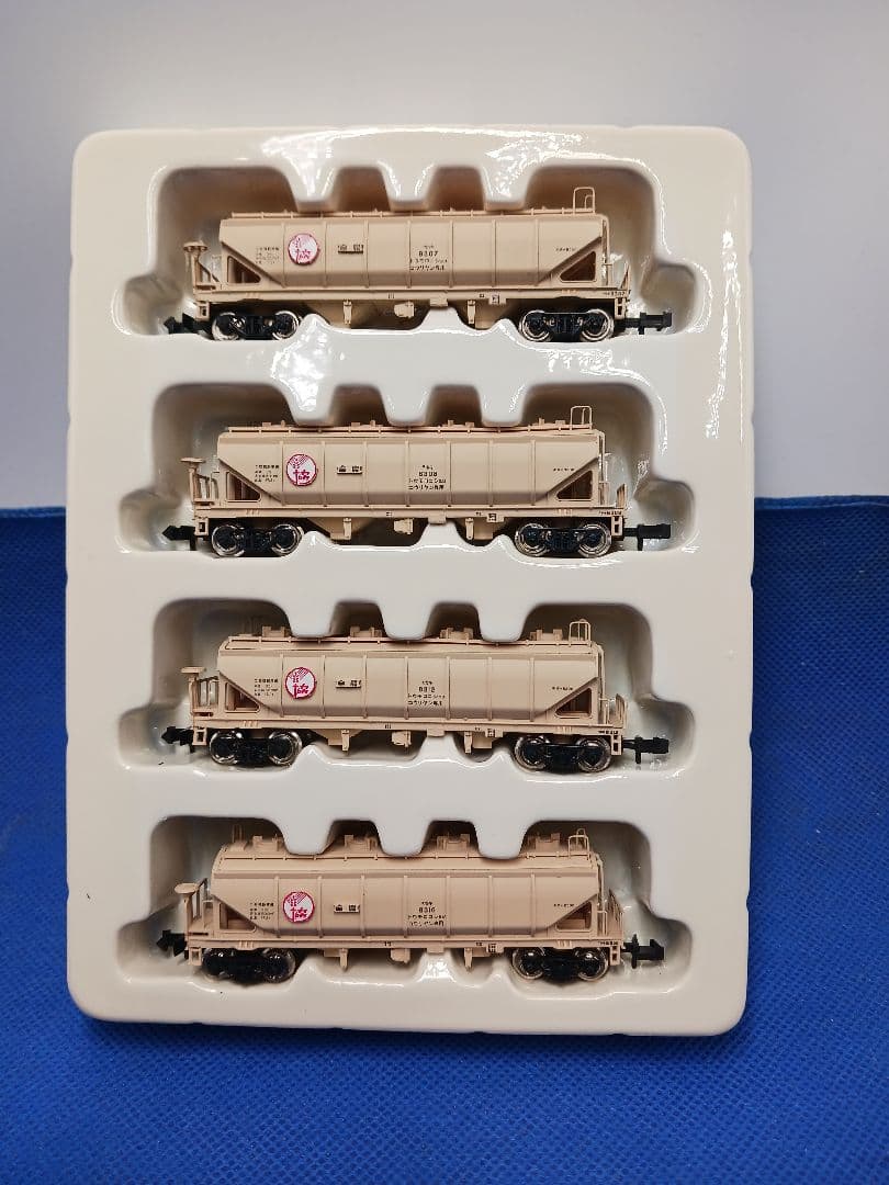 カワイ 河合商会 KP-257 ホキ8300 全農 クリーム色塗装 4両セット