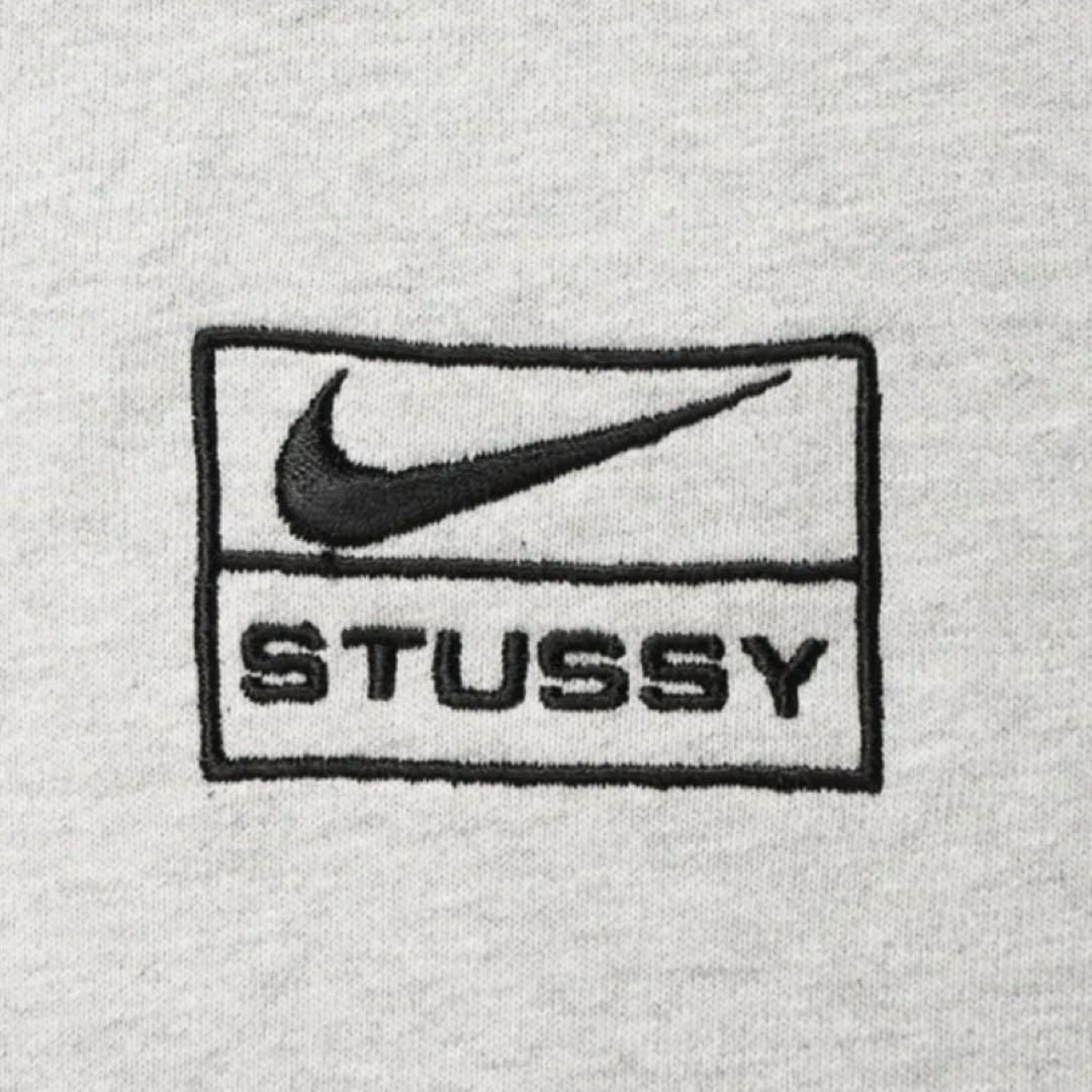 Stussy x Nike Fleece Zip Hoodie グレー 2025