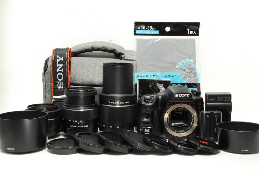 まいたけ様期間限定値下‼️SONY α65 ❤️スマホ転送 トリプル ソニー