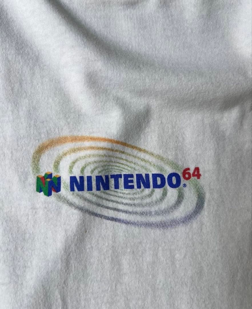 トップス 90s NINTENDO 64 game t-shirt