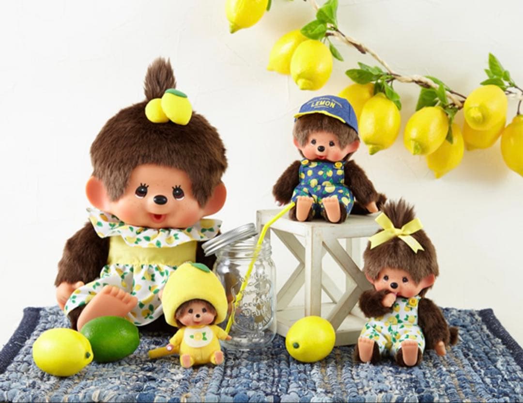 モンチッチ MMFレモン L ぬいぐるみ レア