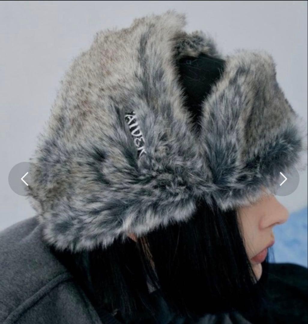 newera AIVER ブラック フライトキャップ　ニューエラ　帽子