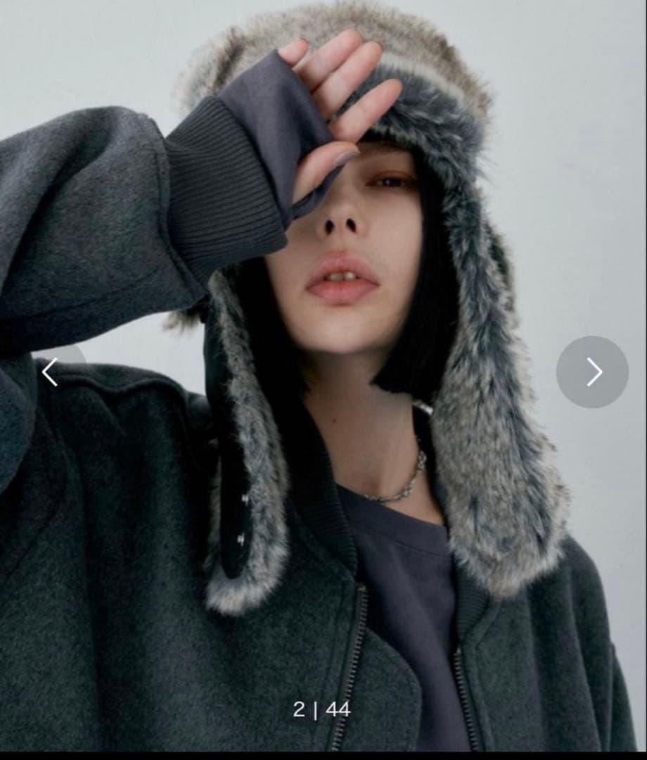 newera AIVER ブラック フライトキャップ　ニューエラ　帽子