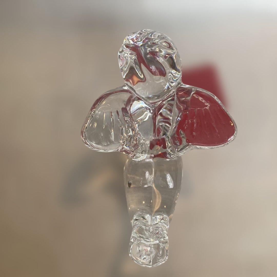 Baccarat 天使のクリスタル彫刻