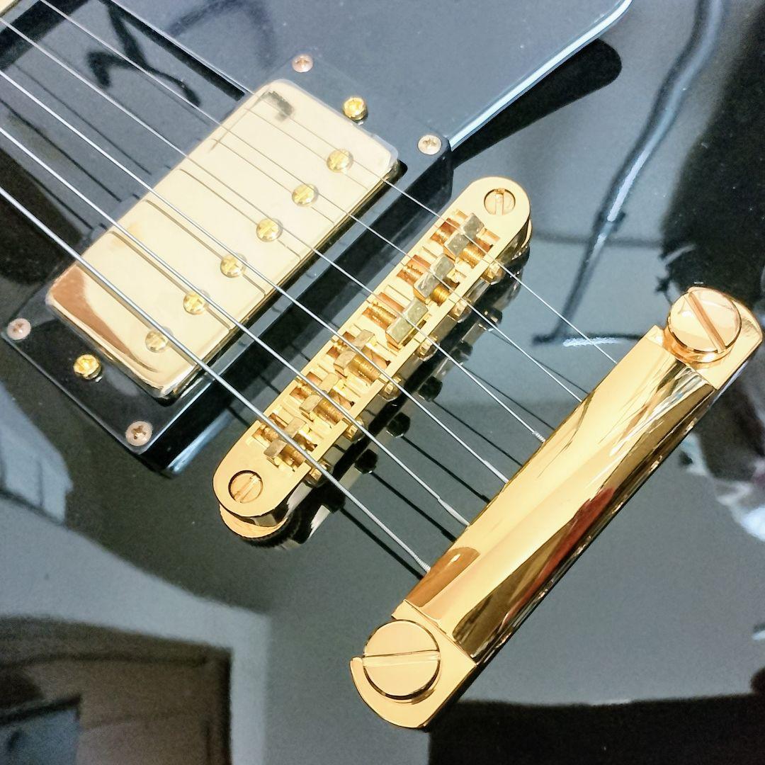 美品　Blitz by AriaProII　レスポールカスタムタイプ　エレキ