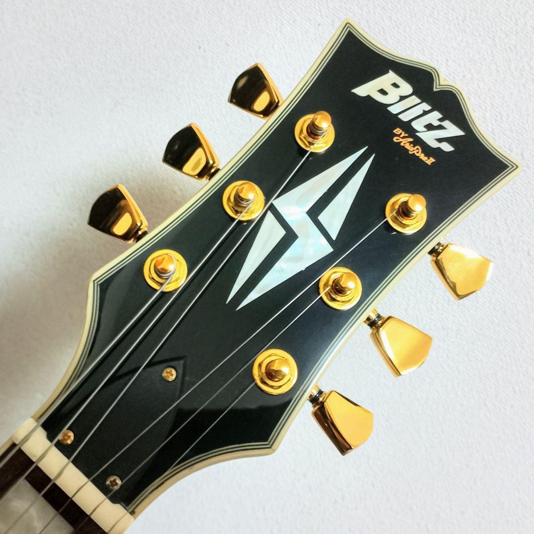 美品　Blitz by AriaProII　レスポールカスタムタイプ　エレキ