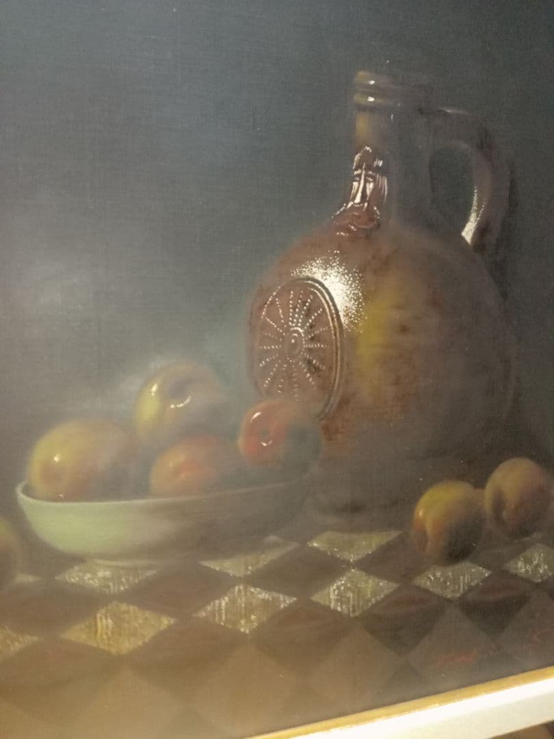 今人気の九鬼三郎のF8号の作品です写真１８枚です