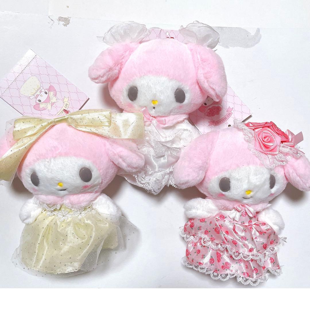 新品 マイメロディ バースデー マスコット 3体セット